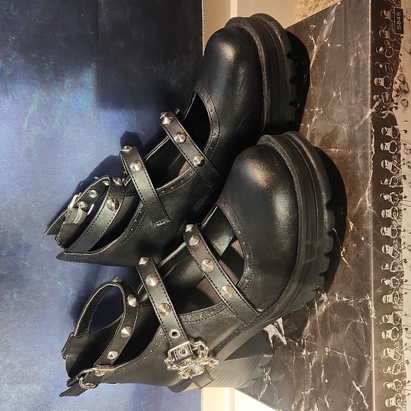 Demonia Shoes - Demonia Bratty-30 Platform Sandals